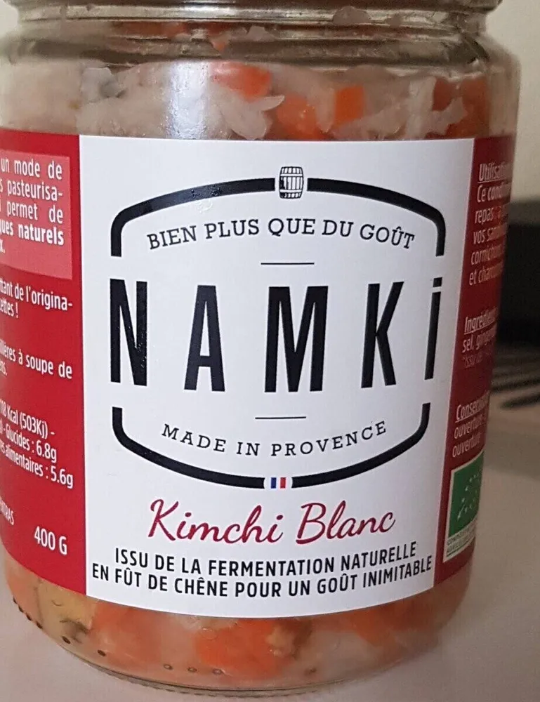 Kimchi blanc