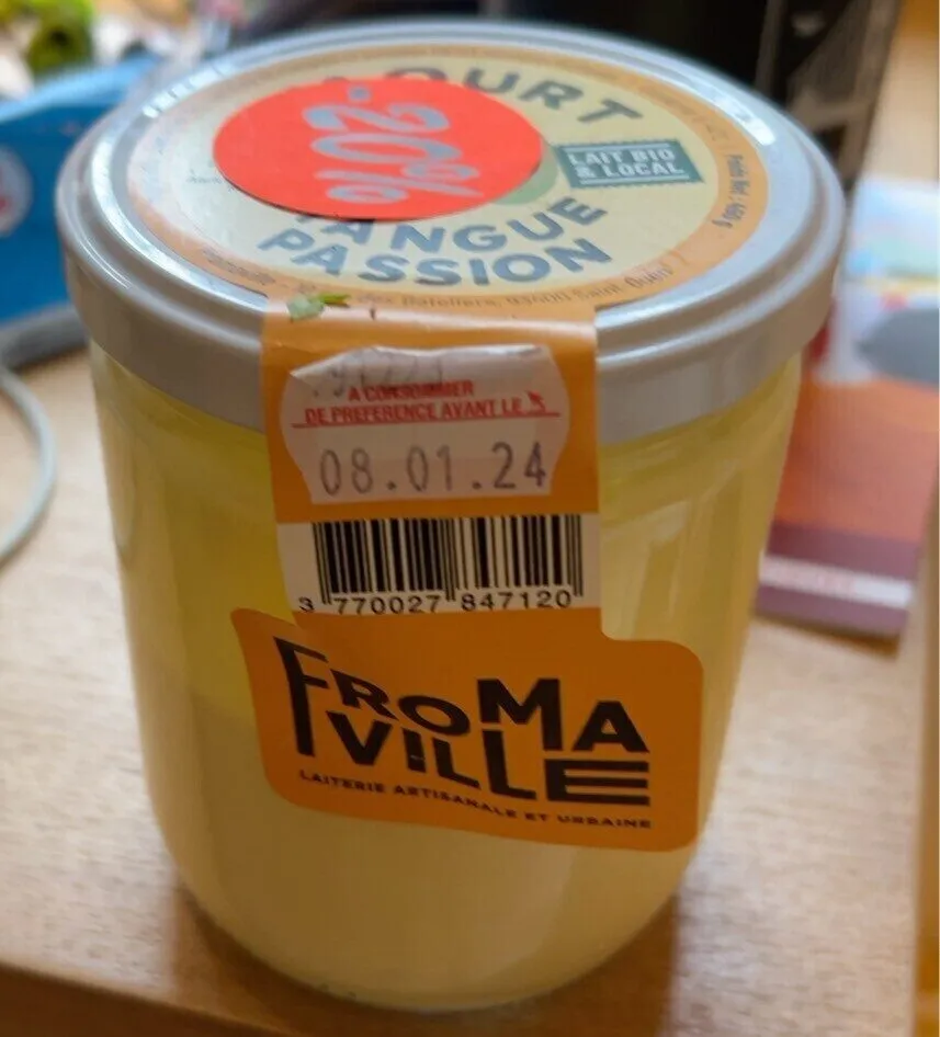 Yaourt Mangue Passion