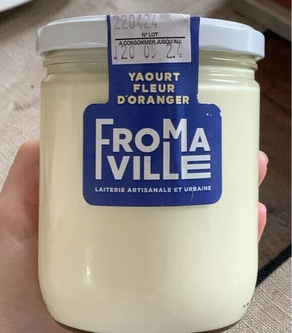 Yaourt fleur d’oranger