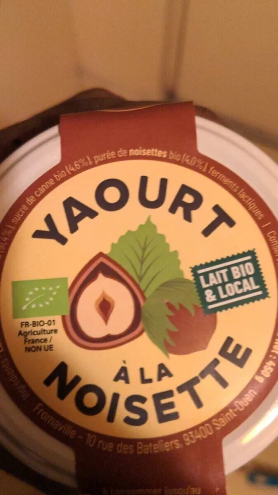 Yaourt à la noisette