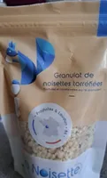 Granulat de noisettes torréfiées