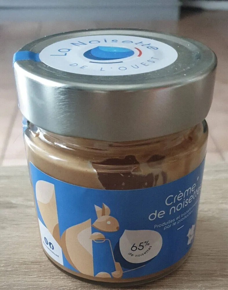 Crème de noisettes