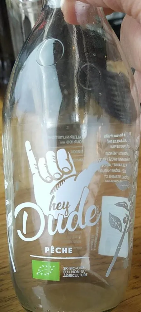 Ice tea pêche