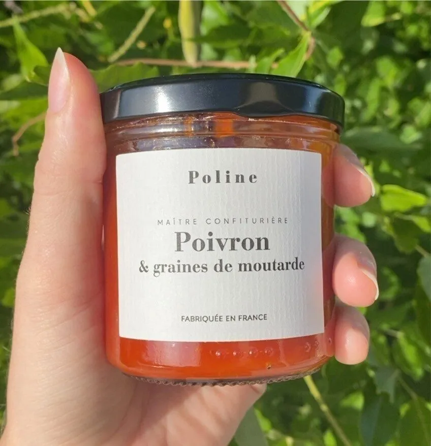Poivron et graines de moutarde