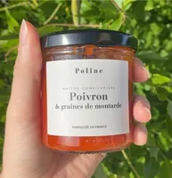 Poivron et graines de moutarde