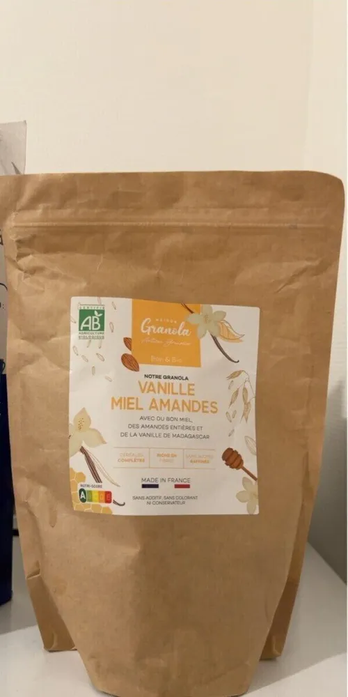 Vanille miel amandes