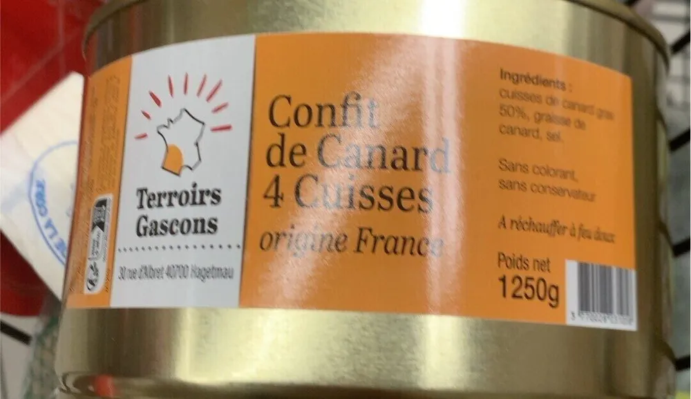 Mconfit de canard 4 cuisses