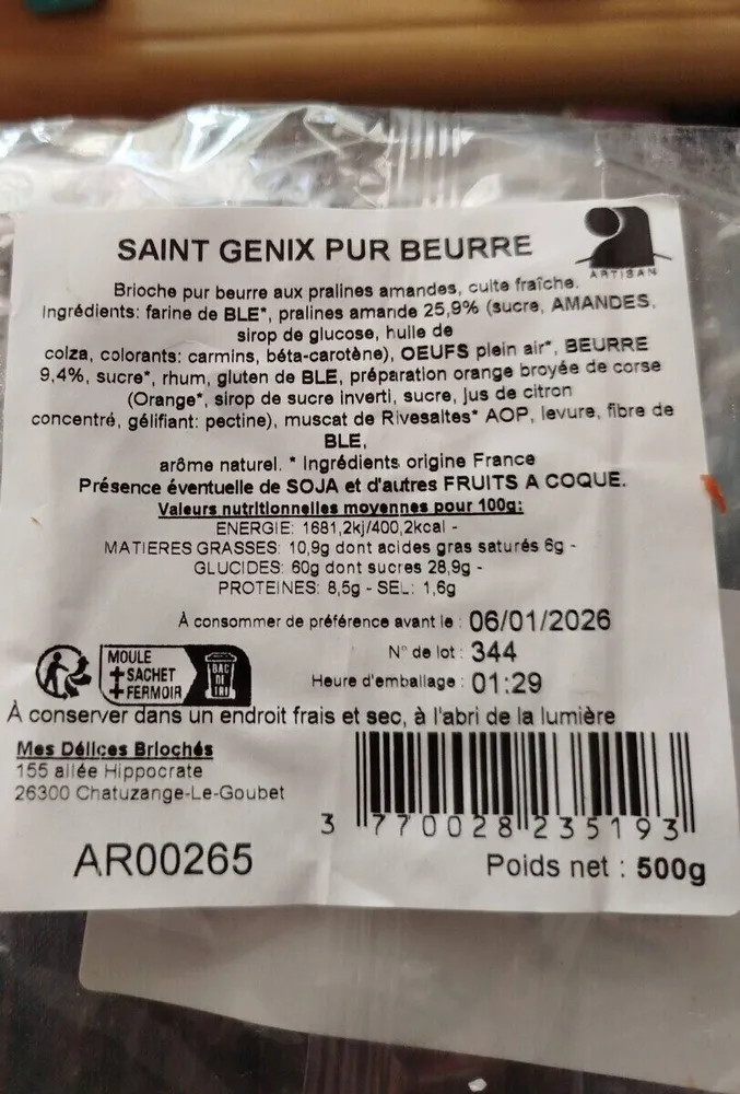 Saint genix pur beurre