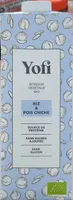 Boisson végétale bio riz & pois chiche