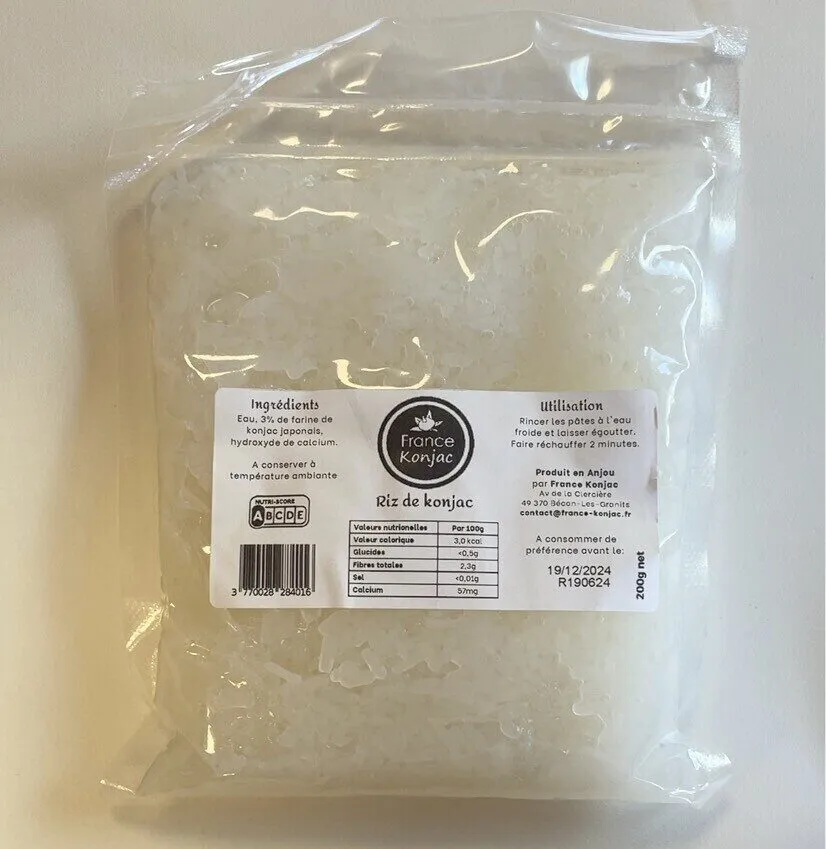 Riz de konjac