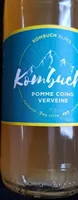 Kombucha pomme coing verveine