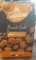 Biscuit salé oignon et muscade