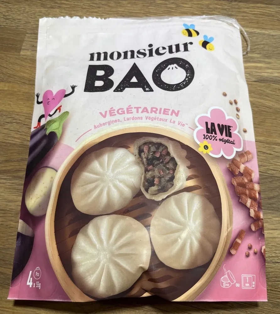 Bao végétarien la vie