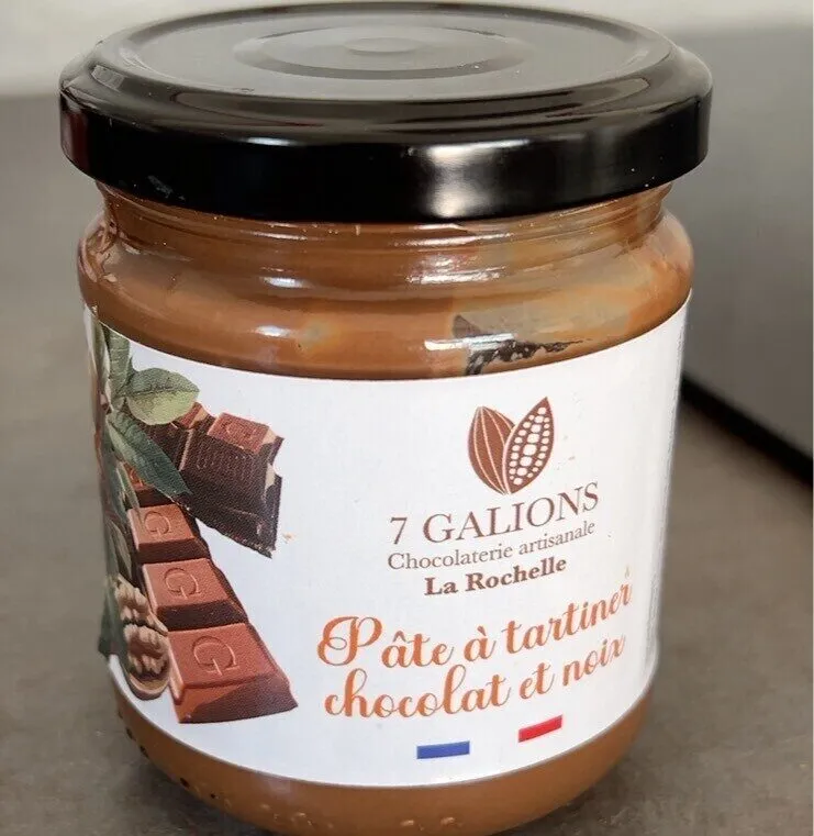 Pate a tartiner chocolat et noix