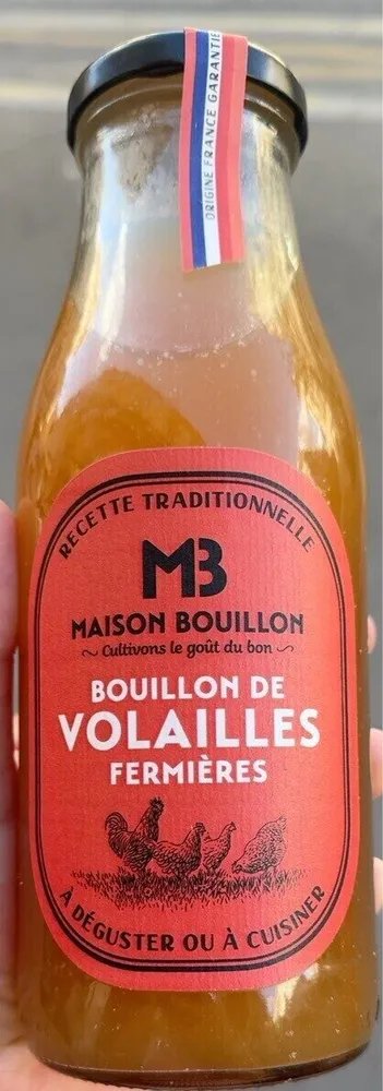 BOUILLON DE VOLAILLES FERMIÈRES