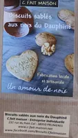 Biscuits sablés aux noix du Dauphiné
