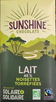 Lait noisette torrefiees