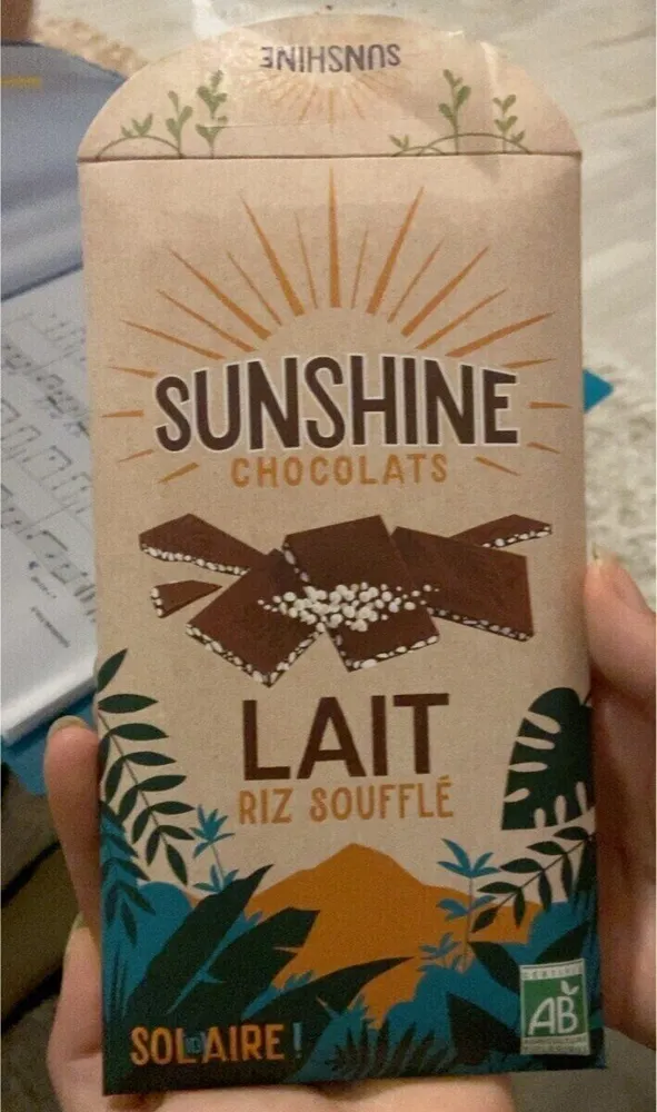 Lait riz soufflé