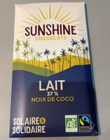 Chocolat au lait noix de coco