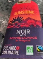 NOIR 85% POIVRE SAUVAGE de Madagascar