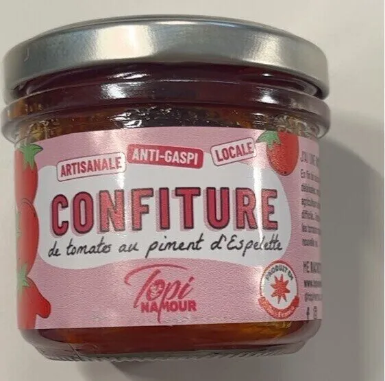 Confiture de tomates au piment d’Espelette
