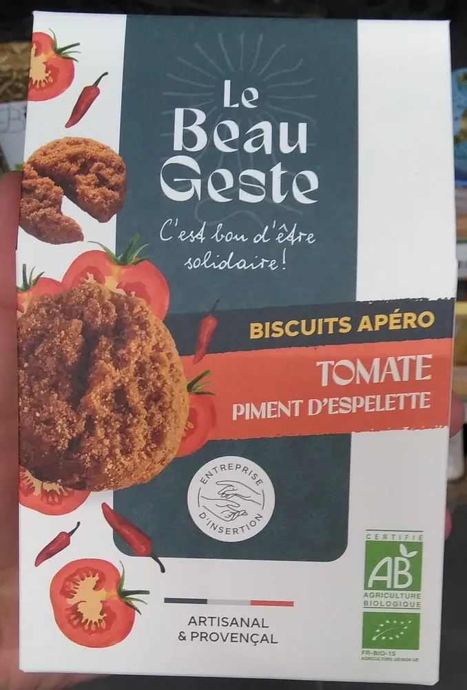 Sablés a la farine de pois chiche