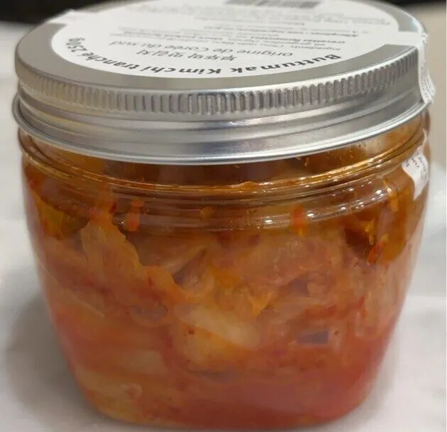 Buttumak kimchi tranché