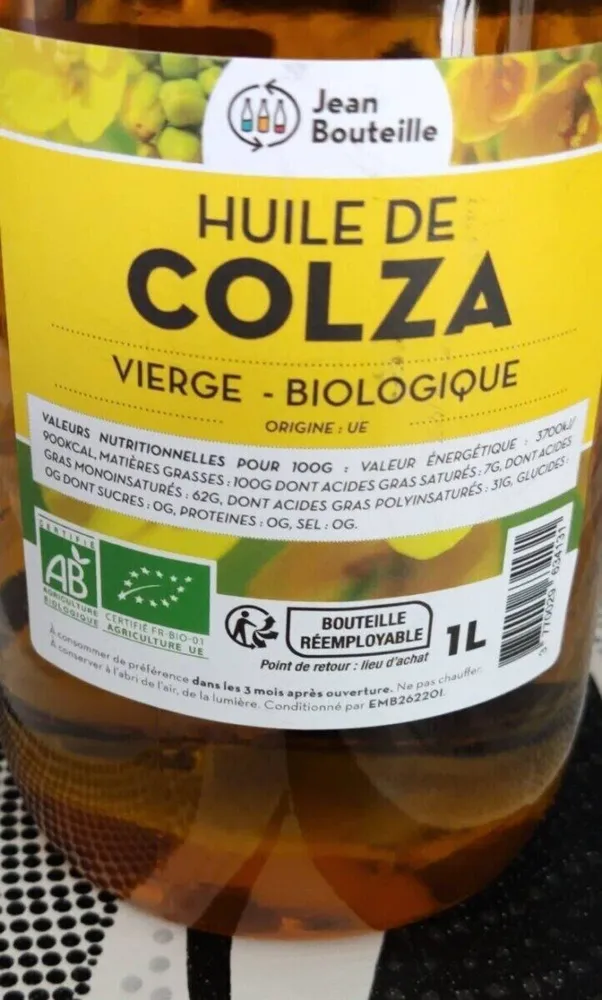 Huile de colza
