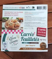 Carrés feuilletés