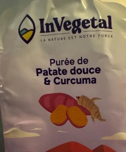 Purée de patate douce & curcuma