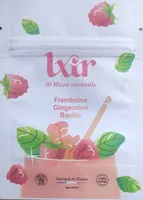 LXIR Micro-cocktails Framboise Gingembre Basilic