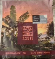 CHOCOLAT CRU · 78% · ALTO MIRO · PÉROU