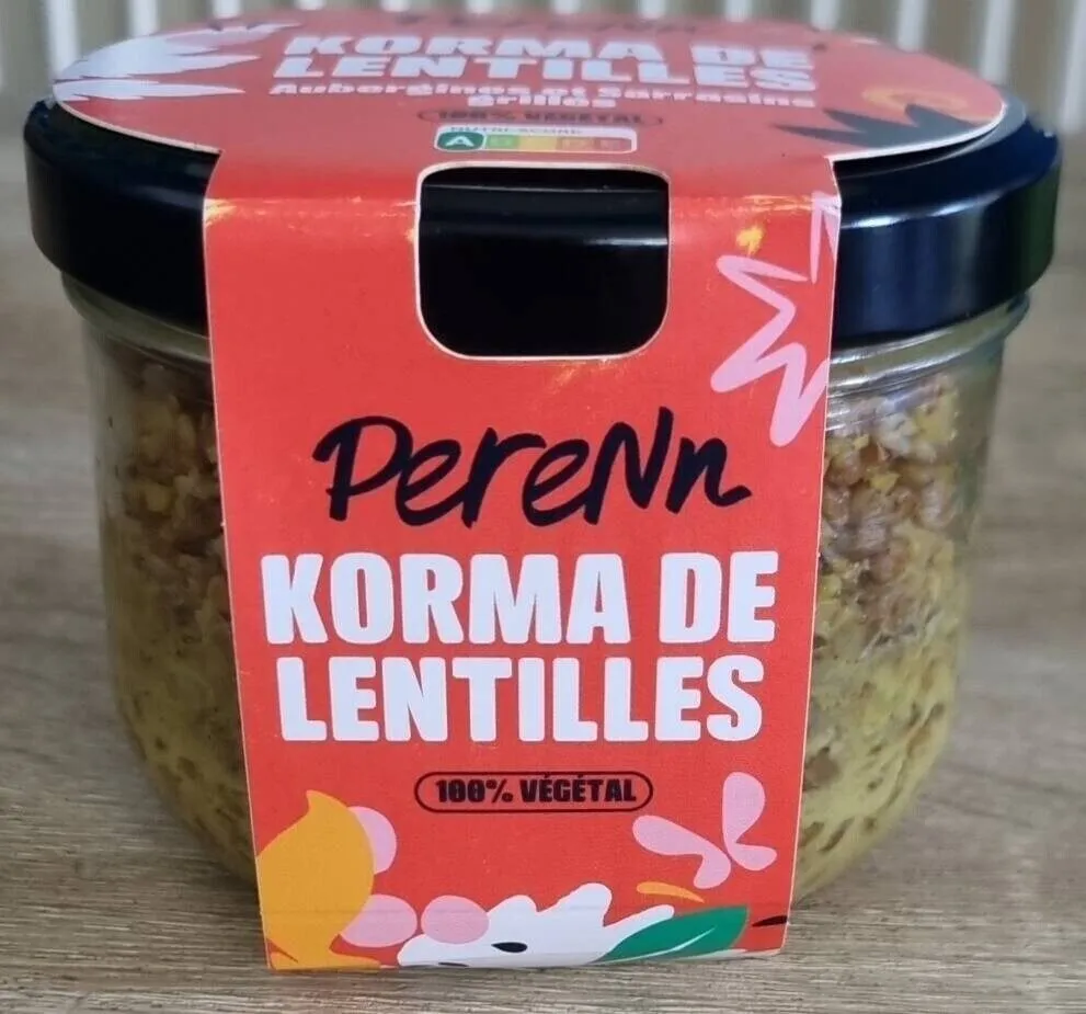 Korma de lentilles, Aubergines et Sarrasins grillés