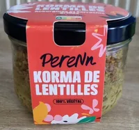 Korma de lentilles, Aubergines et Sarrasins grillés