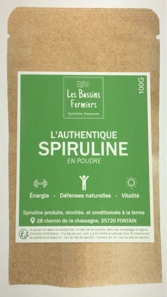 Spiruline en poudre