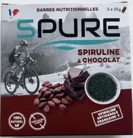 Barres Nutritionnelles Spiruline & Chocolat