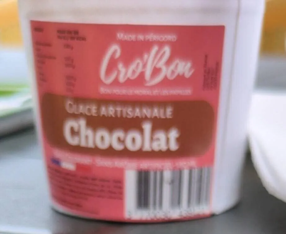 Glace artisanale chocolat
