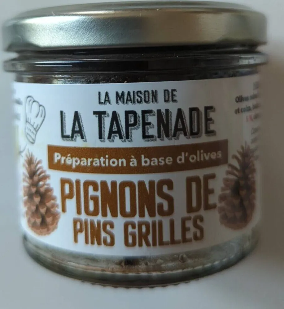 Préparation à base d'olives PIGNONS DE PINS GRILLES