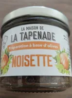 Préparation à base d'olives noisette
