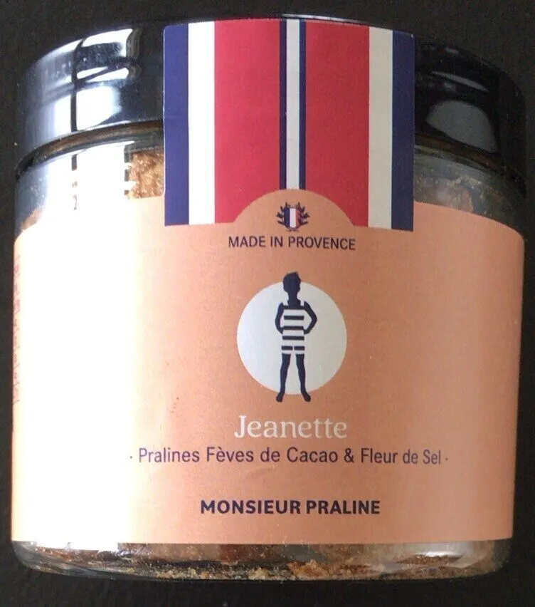 Pralines fèves de cacao et fleur de sel