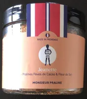 Pralines fèves de cacao et fleur de sel