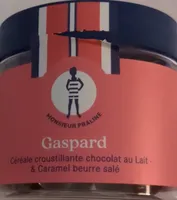 Céréale croustillante chocolat au lait et caramel beurre salé