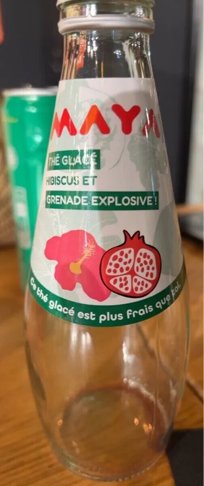 The glacé hibiscus et grenade explosive