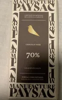 Chocolat noir 70%
