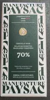 Chocolat noir éclats de noisettes françaises