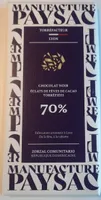 Chocolat Noir 70% infusions grue de cacao