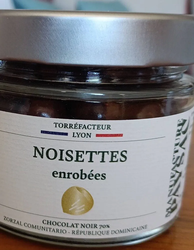 Noisettes enrobées