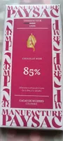 CHOCOLAT NOIR 85% CACAO DE MUJERES