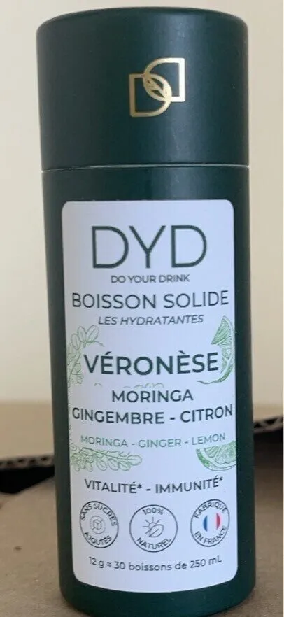 Poudre de Moringa Gingembre et Citron