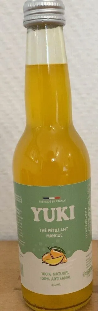 YUKI THÉ PÉTILLANT MANGUE